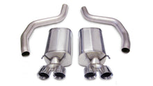 Load image into Gallery viewer, Corsa Performance 3.0 Inch Axle-Back Sport Dual Exhaust Twin 4.0 Inch Polished Tips 06-13 Corvette Z06 7.0L/ZR1 6.2L Stainless Steel (14164)