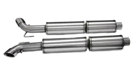 Corsa Performance 3.0 Inch Cat-Back Sport Dual Side Exit Exhaust 3.0 Inch Polished Tips (2.5 Inch Cat Inlet) 2003-10 Dodge Viper 8.3L V10 Stainless Steel (14176)