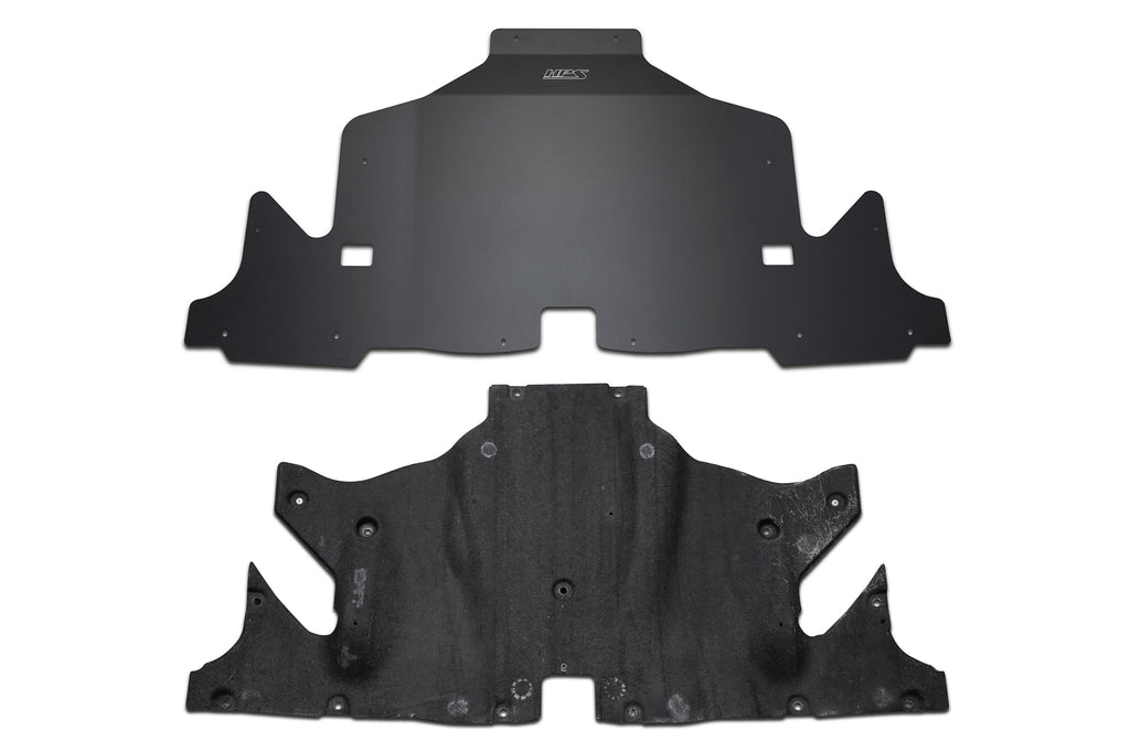 HPS Performance Rear Skid Plate Kit Black (SP-102)