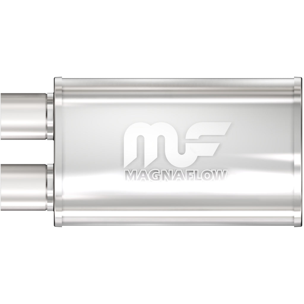 MagnaFlow Muffler Mag SS 14X5X8 2.5 O/O (14210)