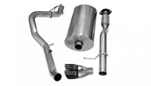 Load image into Gallery viewer, Corsa Performance 3.0 Inch Cat-Back Sport Single Side Exhaust 4.0 Inch Black Tips 07-08 Chevy Avalanche/Suburban GMC Yukon XL 5.3L/6.0L V8 Stainless Steel (14246BLK)