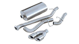Corsa Performance Avalanche 1500 3.0 Inch Cat-Back Single Side Exit with Twin 4.0 Inch Polished Pro-Series Tips Sport Sound 02-05 Avalanche 1500 5.3 Liter (14250)