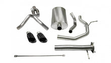Load image into Gallery viewer, Corsa Performance 3.0 Inch Cat-Back Sport Dual Rear Exhaust 4.0 Inch Black Tips 2003-06 Chevy SSR 143.5 Inch Wheelbase 5.3L/6.0L V8 Stainless Steel (14254BLK)