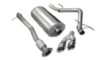 Load image into Gallery viewer, Corsa Performance 3.0 Inch Cat-Back Sport Single Side Exhaust 4.0 Inch Polished Tips 07-08 Silverado/Sierra 143.5 Inch Wheelbase 4.8L/5.3L/6.0L V8 Stainless Steel (14259)