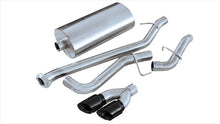 Load image into Gallery viewer, Corsa Performance 3.0 Inch Cat-Back Sport Single Side Exhaust 4.0 Inch Black Tips 99-06 Silverado/Sierra 143.5 Inch Wheelbase 4.8L/5.3L V8 Stainless Steel (14260BLK)