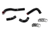 HPS Silicone Black Heater Hose Kit Toyota Supra MK4 JDM Right Hand Drive 2JZ-GTE, Black (57-2146-BLK)