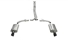 Load image into Gallery viewer, Corsa Performance 2.5 Inch Cat-Back Sport Dual Exhaust 4.0 Inch Black Tips 10-17 Ford Taurus SHO/10-13 Lincoln MKS 3.5L V6 Turbo Stainless Steel (14315BLK)