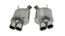 Load image into Gallery viewer, Corsa Performance 3.0 Inch Axle-Back Sport Dual Exhaust Polished 4.0 Inch Tips 13-14 Mustang Shelby GT500 5.8L Stainless Steel (14321)