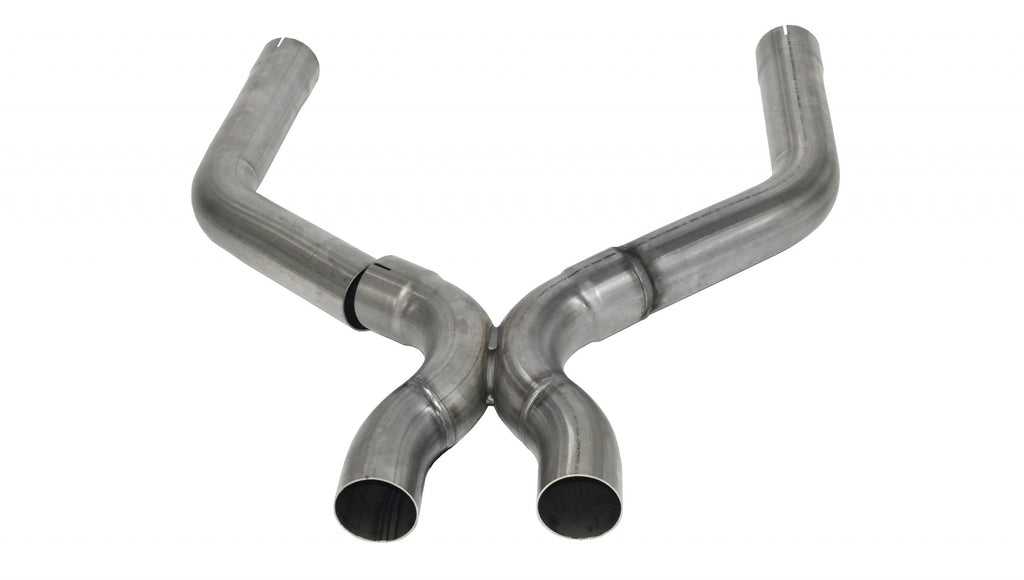 Corsa Performance X-Pipe 2.75 Inch Stainless Steel 13-14 Ford Mustang Shelby GT500 5.8L V8 (14322)
