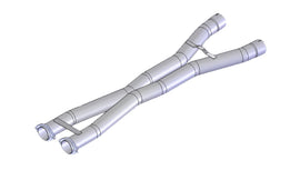 Corsa Performance X-Pipe 3.0 Inch Stainless Steel 12-13 Chevy Corvette C6 Z06/ZR1 6.2L/7.0L V8 (14331)