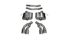 Load image into Gallery viewer, Corsa Performance 2.75 Inch Axle-Back Sport Dual Exhaust 4.0 Inch Polished Tips 16-Present Cadillac CTS-V Sedan 6.2L V8 Stainless Steel (14357)