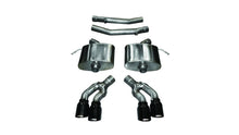 Load image into Gallery viewer, Corsa Performance 2.75 Inch Axle-Back Xtreme Dual Exhaust 4.0 Inch Black Tips 16-Present Cadillac CTS-V Sedan 6.2L V8 Stainless Steel (14358BLK)