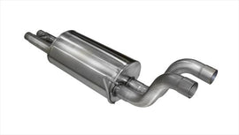 Corsa Performance 3.0 Inch Muffler Upgrade Kit Sport Sound Level Reuses Stock Tailpipes 17-Present Ford F150 Raptor EcoBoost 3.5L V6 Turbo SuperCab 133.0 Inch/SuperCrew 145 Inch Wheelbase Stainless Steel (14398)