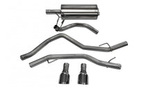 Load image into Gallery viewer, Corsa Performance 3.0 Inch Cat-Back Sport Dual Rear Exhaust 4.5 Inch Polished Tips 09-18 Dodge Ram/Rebel 4.7L/5.7L V8 140.5 Inch Wheelbase Stainless Steel (14405)