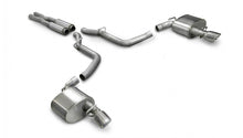 Load image into Gallery viewer, Corsa Performance 2.75 Inch Cat-Back Extreme Dual Exhaust 4.0 Inch Polished Tips (No Tow Hitch) 05-10 Chrysler 300 SRT-8/Dodge Charger SRT-8/Dodge Magnum SRT-8 6.1L V8 Stainless Steel (14440)