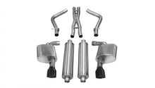 Load image into Gallery viewer, Corsa Performance 2.75 Inch Cat-Back Sport Dual Exhaust 4.5 Inch Black Tips 12-14 Chrysler 300/Dodge Charger SRT-8/SRT 6.4L V8 Stainless Steel (14463BLK)