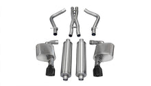 Load image into Gallery viewer, Corsa Performance 2.75 Inch Cat-Back Extreme Dual Exhaust 4.5 Inch Black Tips 12-14 Chrysler 300/Dodge Charger SRT-8/SRT 6.4L V8 Stainless Steel (14464BLK)