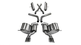 Corsa Performance 2.75 Inch Cat-Back Sport Single Exhaust 4.5 Inch Polished Tips 12-Present Jeep Grand Cherokee SRT-8/SRT 6.4L V8 Stainless Steel (14466)