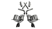 Load image into Gallery viewer, Corsa Performance 2.75 Inch Cat-Back Sport Single Exhaust 4.5 Inch Black Tips 12-Present Jeep Grand Cherokee SRT-8/SRT 6.4L V8 Stainless Steel (14466BLK)