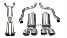 Load image into Gallery viewer, Corsa Performance 2.5 Inch Cat-Back Xtreme Dual Exhaust Polished 3.5 Inch Tips 09-13 C6 Corvette 6.2L Stainless Steel (14470CB)