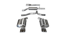 Load image into Gallery viewer, Corsa Performance 2.5 Inch Cat-Back Sport Dual Rear Exhaust 3.0 Inch Polished Tips 11-14 Dodge Charger 3.6L V6 Stainless Steel (14474)
