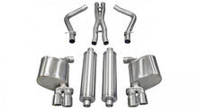Load image into Gallery viewer, Corsa Performance 2.5 Inch Cat-Back Sport Dual Rear Exhaust 3.0 Inch Polished Tips 11-14 Dodge Charger R/T 5.7L V8 Stainless Steel (14525)