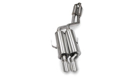 Corsa Performance 2.25 Inch Cat-Back Sport Single Rear Exhaust 3.0 Inch Polished Tips 1992-99 BMW 325/328/M3 E36 Stainless Steel (14553)