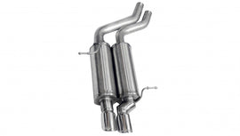 Corsa Performance 2.25 Inch Axle-Back Sport Dual Exhaust 3.0 Inch Polished Tips 01-06 BMW 325i/325ci E46/E36 Convertible/Sedan Stainless Steel (14559)