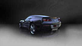 Corsa Performance 2.75 Inch Valve-Back + X-Pipe Dual Rear Exit with Quad 4.5 Inch Polished Pro-Series Tips 2014-2019 Chevrolet Corvette C7 (14762CB)