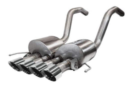 Corsa Performance Corvette 2.75 Inch Axle-Back w Dual Mode NPP Dual Rear Exit with Quad 4.5 inch Polished Pro-Series Tips (14777)