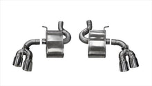 Load image into Gallery viewer, Corsa Performance 2.75 Inch Axle-Back Xtreme Dual Exhaust 4.0 Inch Polished Tips 16-19 Chevy Camaro SS/17-18 Camaro ZL1 6.2L V8 Stainless Steel (14784)