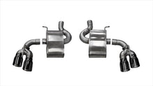 Load image into Gallery viewer, Corsa Performance 2.75 Inch Axle-Back Sport Dual Exhaust 4.0 Inch Black Tips 16-19 Chevy Camaro SS/17-18 Camaro ZL1 6.2L V8 Stainless Steel (14786BLK)