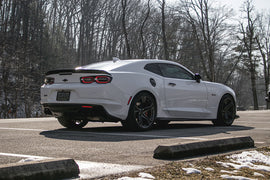 Corsa Performance 2.75 Inch Axle-Back Exhaust with Dual Mode NPP; Dual Rear Exit with Twin 4.0 Inch Pro Series Tips 16-24 Chevrolet Camaro (14789)