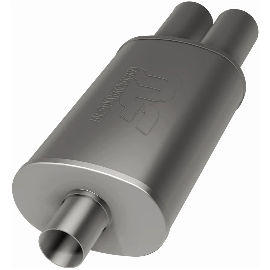 MagnaFlow Muffler W/Tip Mag SS 14X5X8 2.25/3 (14815)