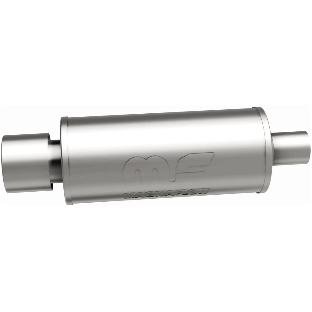 MagnaFlow Muffler W/Tip Mag SS 14X6X6 2.25/4. (14817)