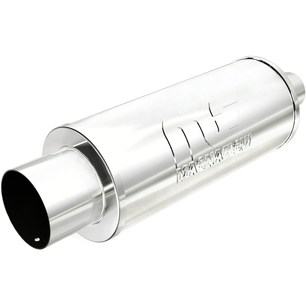 MagnaFlow Muffler W/Tip Mag SS 14X6X6 2.25/4. (14822)