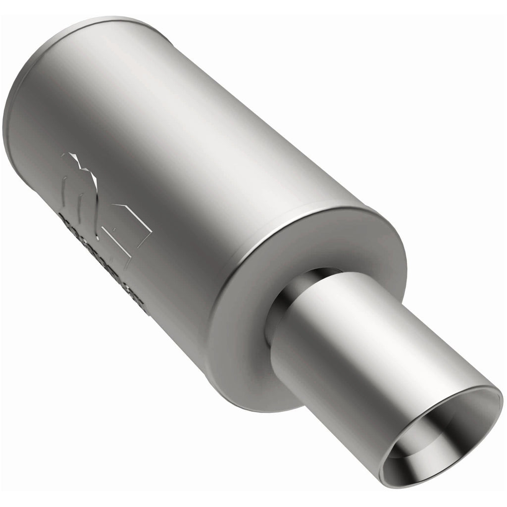 MagnaFlow Muffler W/Tip Mag SS 14X7X7 2.25/4. (14826)