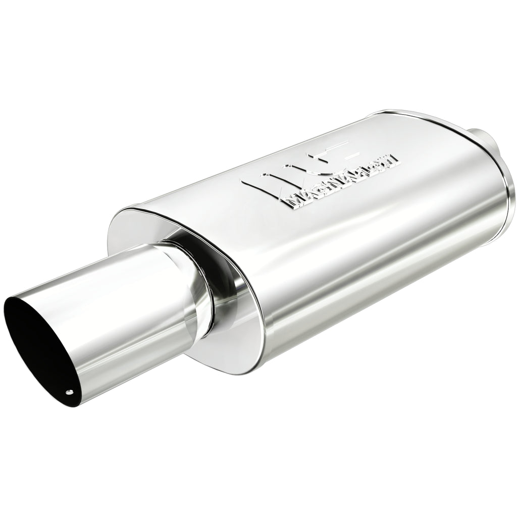 MagnaFlow Muffler W/Tip Mag SS 14X5X8 2.25/4. (14827)