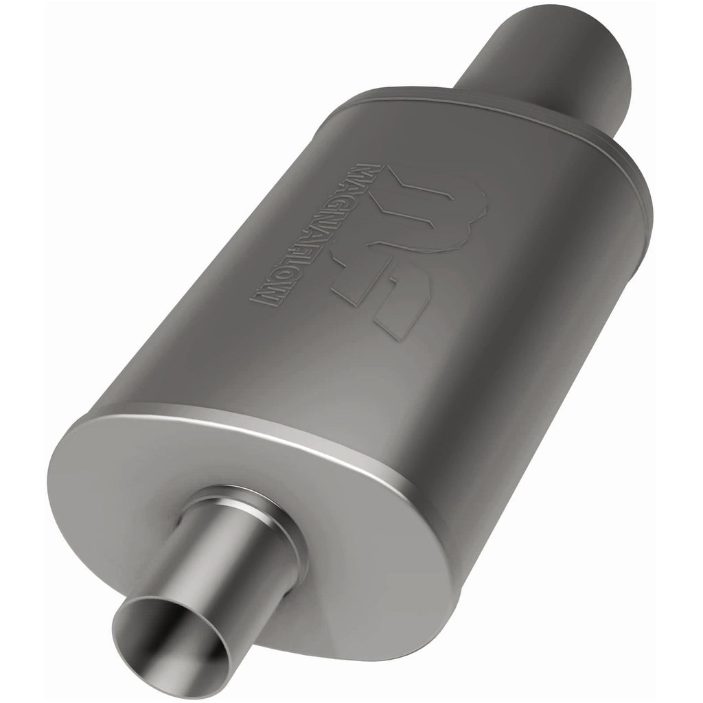 MagnaFlow Muffler W/Tip Mag SS 14X5X8 2.25/4. (14827)