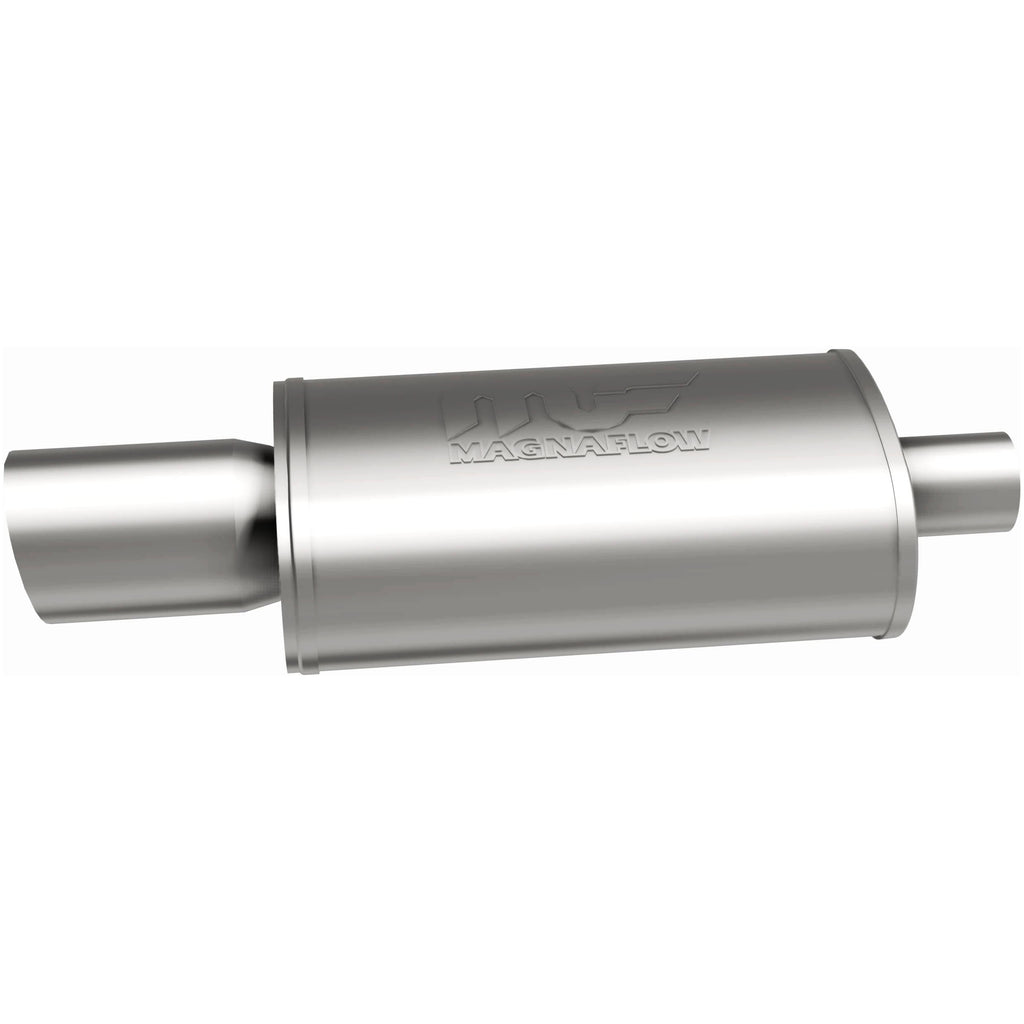 MagnaFlow Muffler W/Tip Mag SS 14X5X8 2.25/4. (14827)