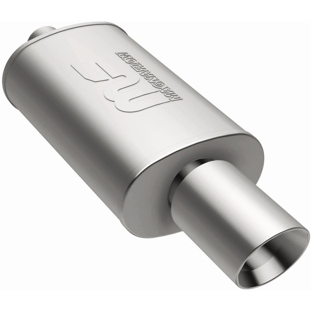 MagnaFlow Muffler W/Tip Mag SS 14X5X8 2.25/4. (14829)