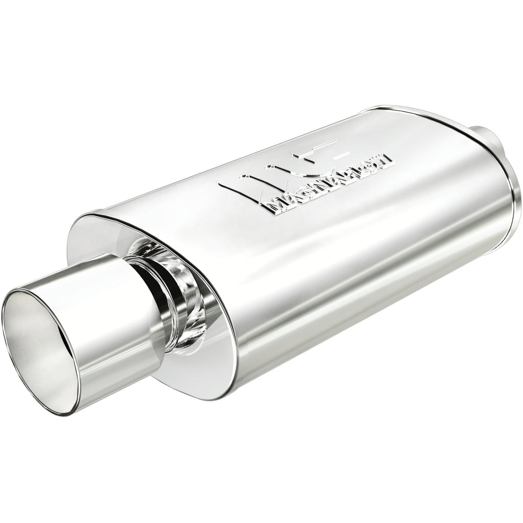 MagnaFlow Muffler W/Tip Mag SS 14X5X8 2.25/4. (14832)