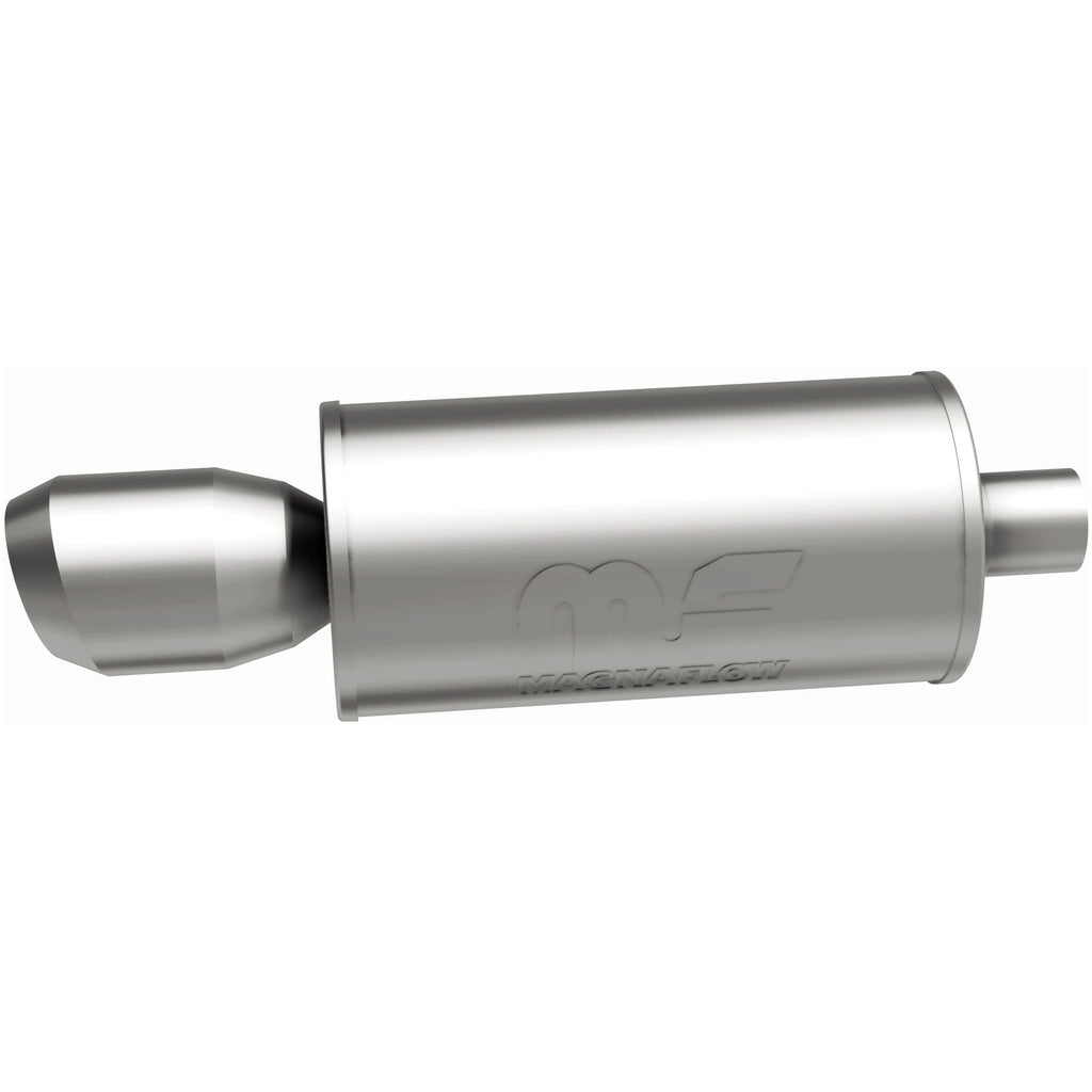 MagnaFlow Muffler W/Tip Mag SS 14X7X7 2.25/4. (14836)