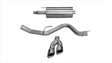 Load image into Gallery viewer, Corsa Performance 3.0 Inch Cat-Back Sport Single Side Exit Exhaust 4.0 Inch Polished Tips 15-Present Ford F150 5.0L V8 SuperCab/SuperCrew 145/156.8/163.7 Inch WB Stainless Steel (14837)