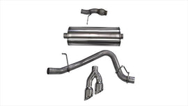 Corsa Performance 3.0 Inch Cat-Back Sport Single Side Exhaust 4.0 Inch Polished Tips 15-Present Chevy Tahoe/GMC Yukon 1500 5.3L V8 Stainless Steel (14859)