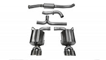 Load image into Gallery viewer, Corsa Performance 3.0 Inch Cat-Back Sport Dual Rear Exhaust 3.5 Inch Polished Tips 11-14 Subaru Impreza STI/WRX Sedan 2.5L Turbo Stainless Steel (14863)