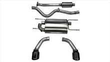 Load image into Gallery viewer, Corsa Performance 2.5 Inch Cat-Back Sport Dual Rear Exhaust 4.5 Inch Black Tips 12-Pres Subaru BRZ/Toyota 86 12-16 Scion FR-S Coupe 2.0L Stainless Steel (14864BLK)