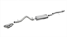 Load image into Gallery viewer, Corsa Performance 3.5 Inch Cat-Back Sport Single Side Exit Exhaust 4.5 Inch Polished Tips 14-Present Silverado/Sierra 1500 Crew Cab/Double Cab/Standard/Short Bed 6.2L V8 153/143.5 Inch WB Stainless Steel (14866)