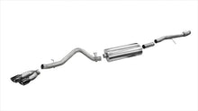 Load image into Gallery viewer, Corsa Performance 3.5 Inch Cat-Back Sport Single Side Exit Exhaust 4.5 Inch Black Tips 14-Present Silverado/Sierra 1500 Crew Cab/Double Cab/Standard/Short Bed 6.2L V8 153/143.5 Inch WB Stainless Steel (14866BLK)