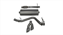 Load image into Gallery viewer, Corsa Performance 3.0 Inch Cat-Back Sport Single Side Exit Exhaust 4.0 Inch Polished Tips 14-Present Silverado/Sierra 1500 Regular Cab/Long Bed 5.3L V8 133.0 Inch WB Stainless Steel (14872)